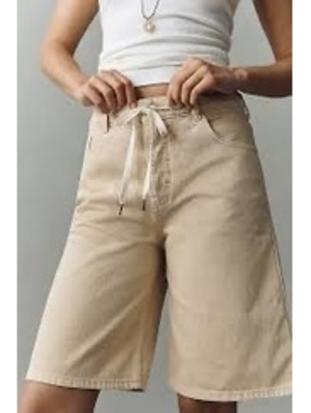 Pilcro $108 Anthropologie Classic Bermuda Denim Shorts Woman’s Size 26 shorts